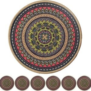 Garden Pot Protection Mat – Reusable Waterproof Anti-Slip Mat for Patio, Deck, Balcony and Outdoor Plants
